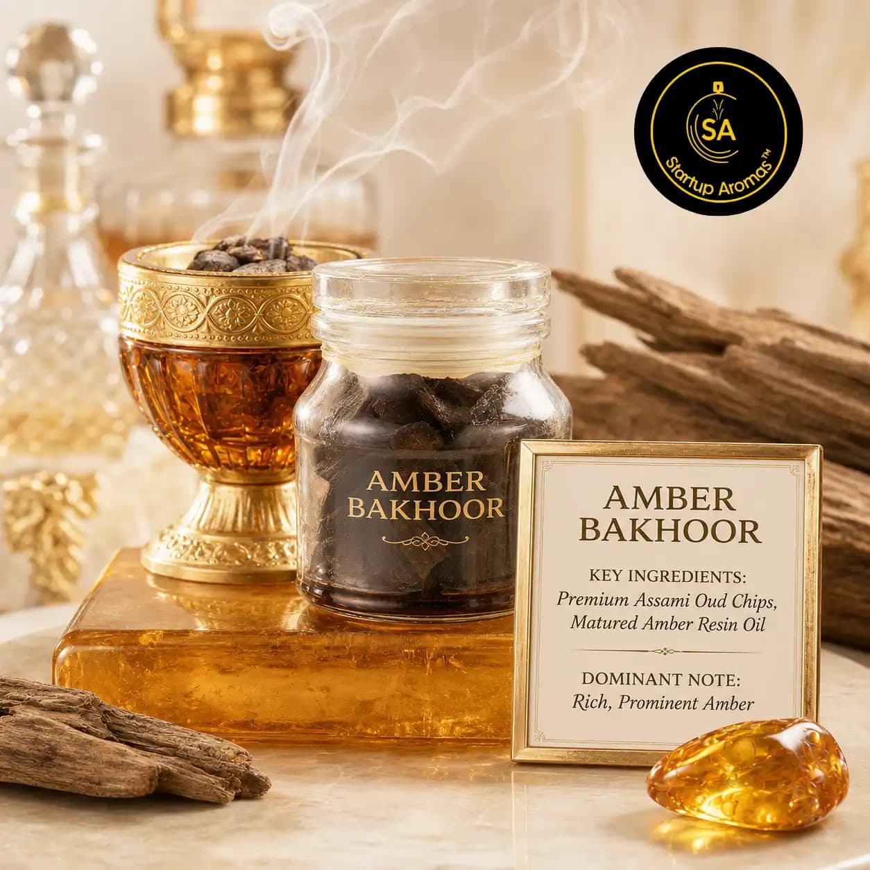 Bakhoor Amber  - 50gms  image
