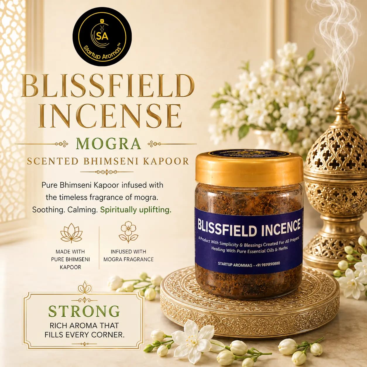 Blissfield Kapur Mogra - 50gms image