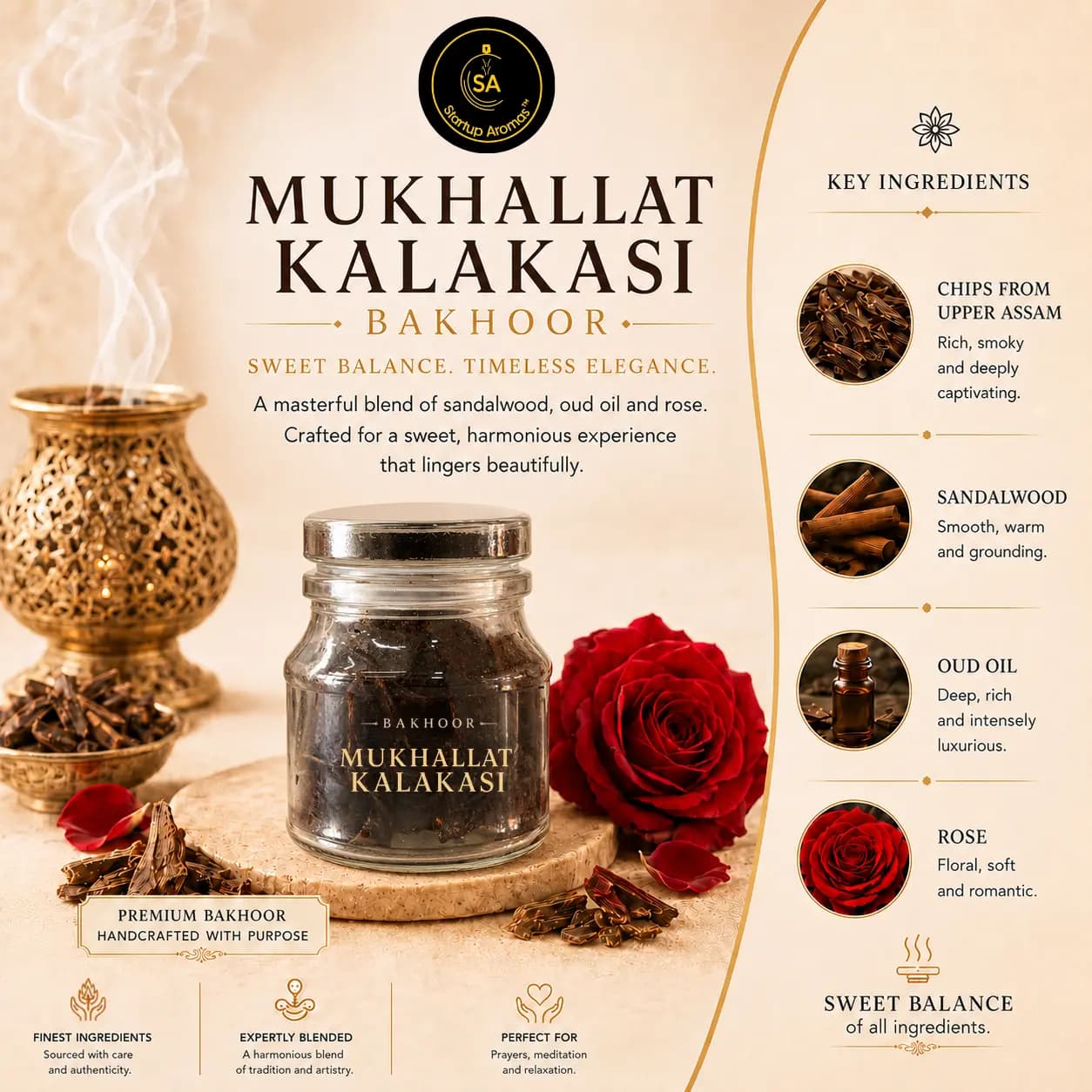 Bakhoor Mukhallat Kalakassi - 10gms image